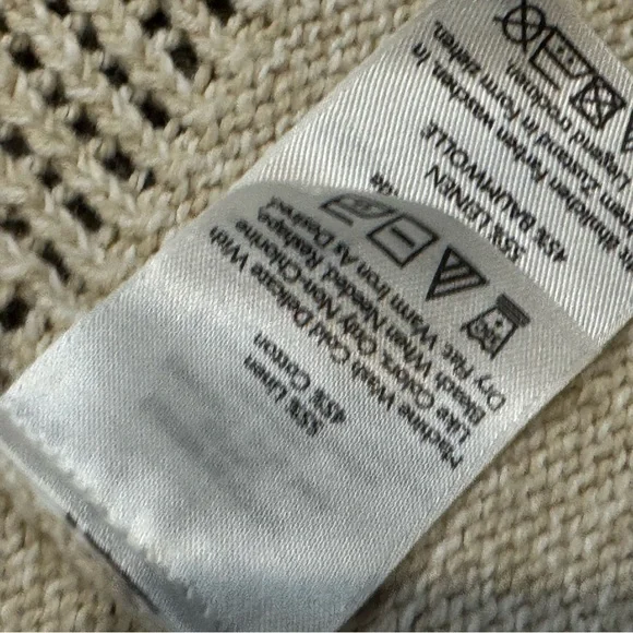 Eddie Bauer Cream Hooded Cardigan - Picture 5 of 6